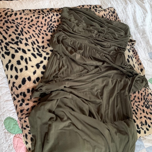 Gilli Ruched Tube Top Maxi Dress - Picture 1 of 4